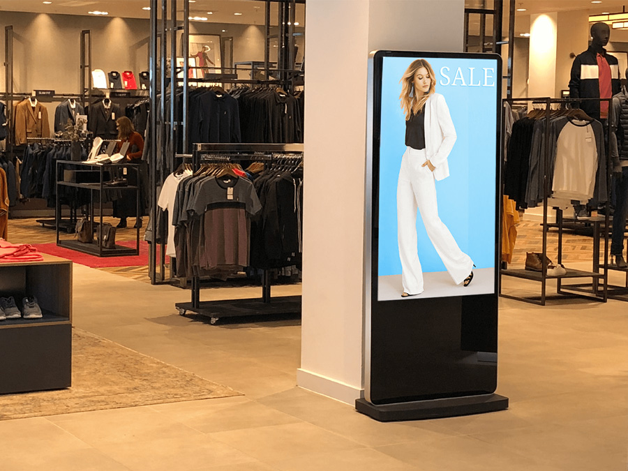 Standing Digital Display