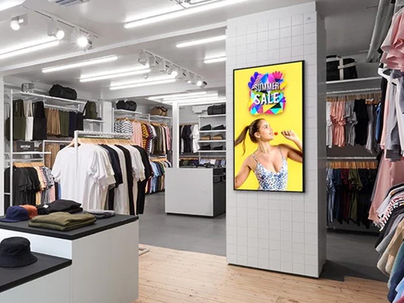 Digital Display Retail Shop