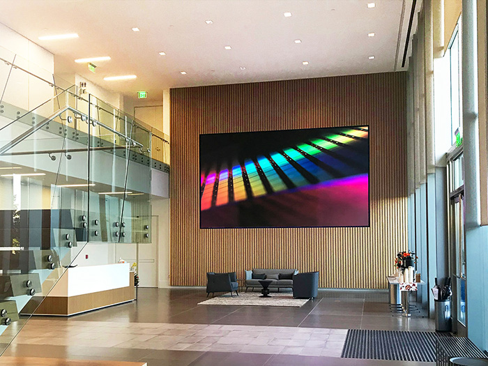 LED Wall Screen lobby