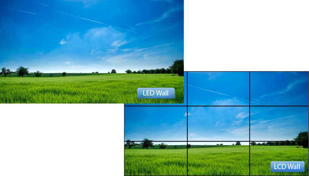 videowall vs led 1